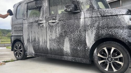 洗車の写真